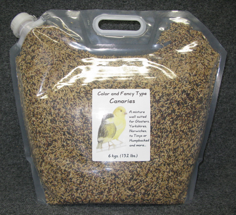 Penn Seed Canaries (Color & Type), 6 kg (13.2 lbs) Pour Spout Ba